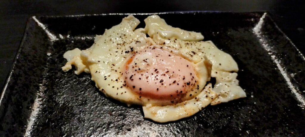 目玉焼き 塩こしょう派